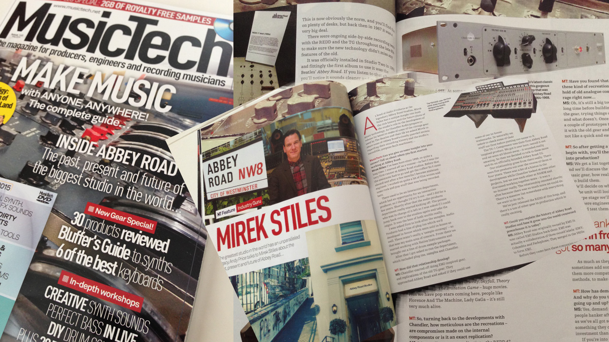 Abbey Road Studios - Chandler Limited - MusicTech Magazine