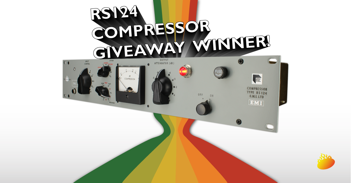 Chandler Limited RS124 Compressor, EMI, Abbey Road Studios, Giveaway Winner