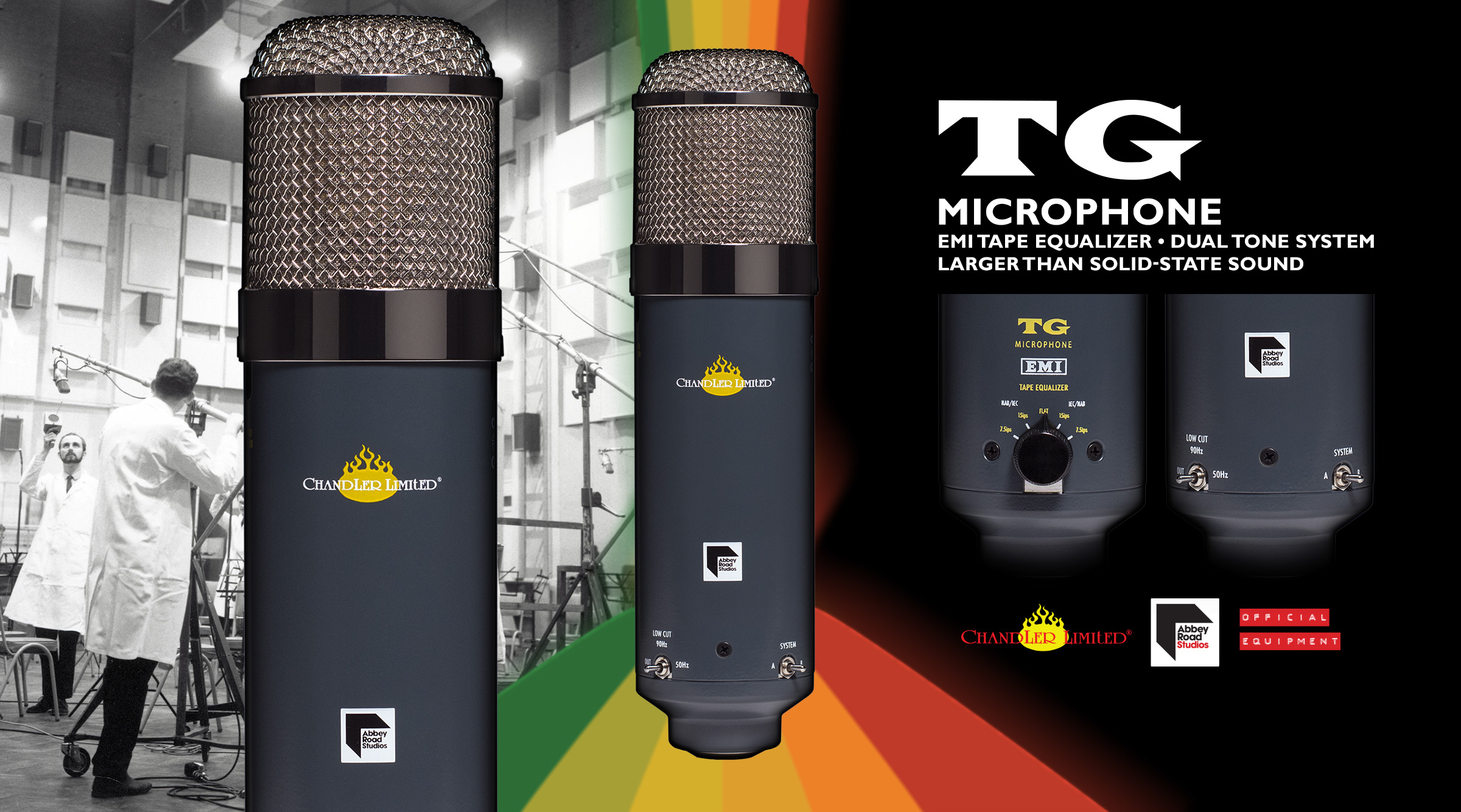 Chandler Limited, TG Microphone, EMI, Abbey Road Studios