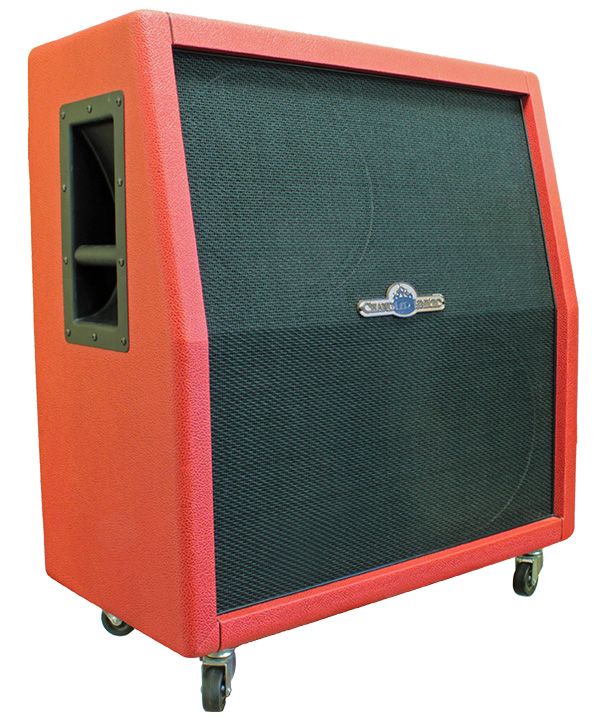 Chandler Limited, GAV19T, 2x12, Slanted Guitar Amplifier Cabinet, front